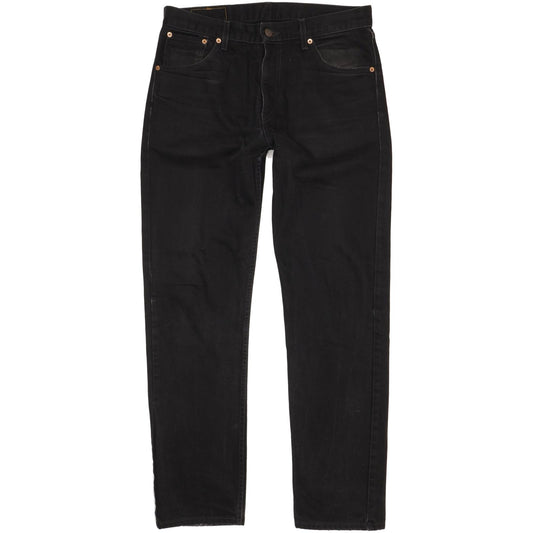 Levi's 521 Men Black Straight Regular Jeans W33 L32