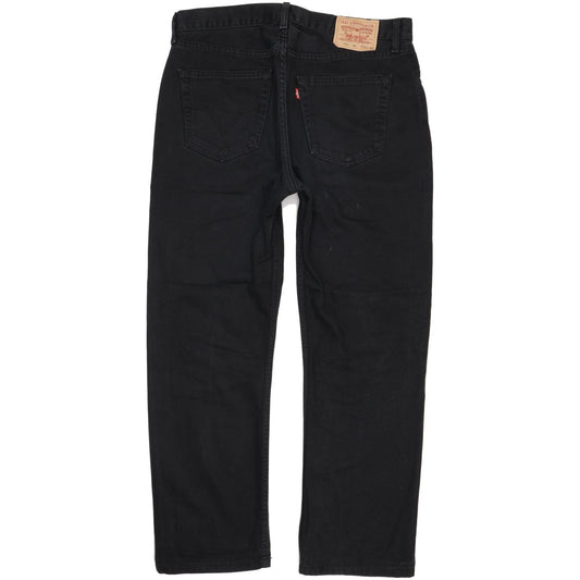 Levi's 751 Men Black Straight Regular Jeans W36 L30