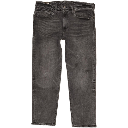 Levi's 502 Men Charcoal Tapered Slim Jeans W36 L30