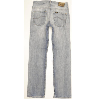 Lee Knox Men Blue Straight Regular Jeans W32 L33