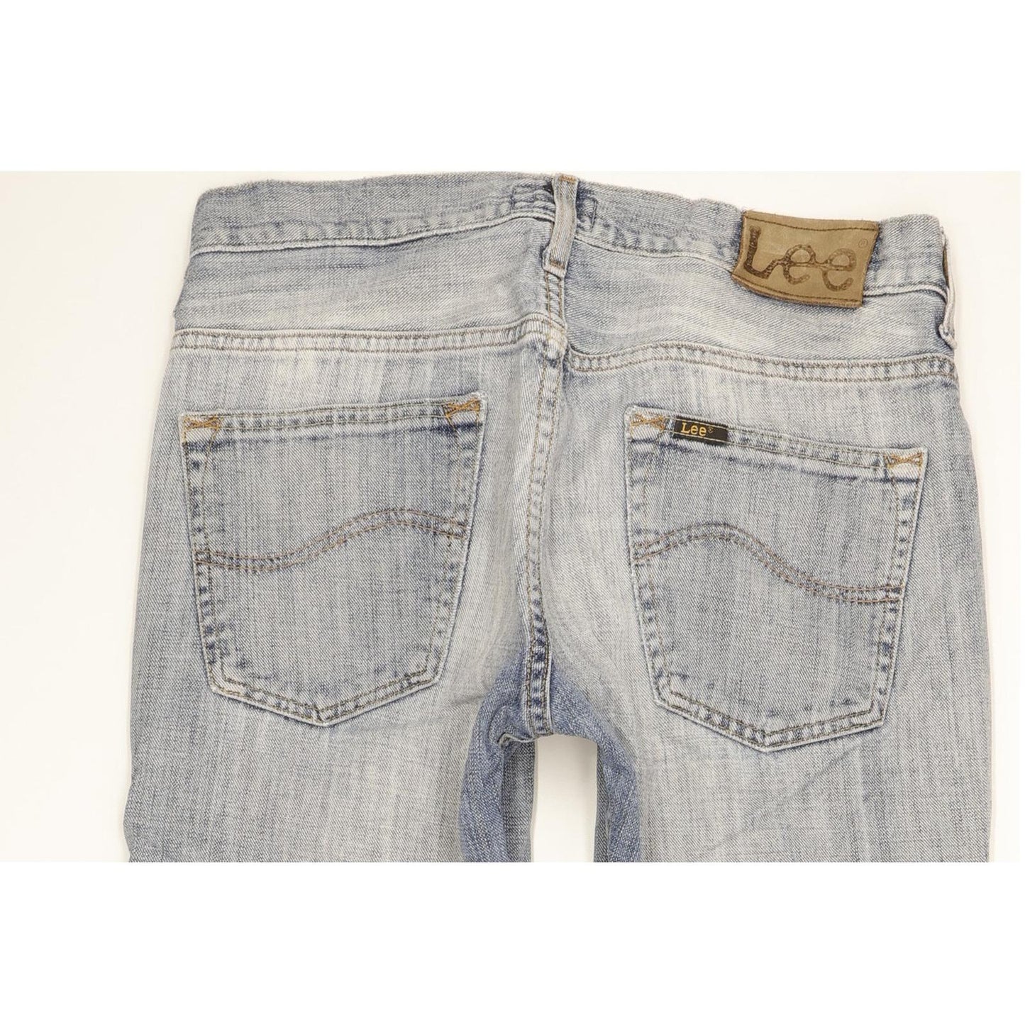 Lee Knox Men Blue Straight Regular Jeans W32 L33