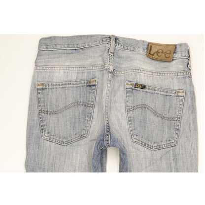 Lee Knox Men Blue Straight Regular Jeans W32 L33