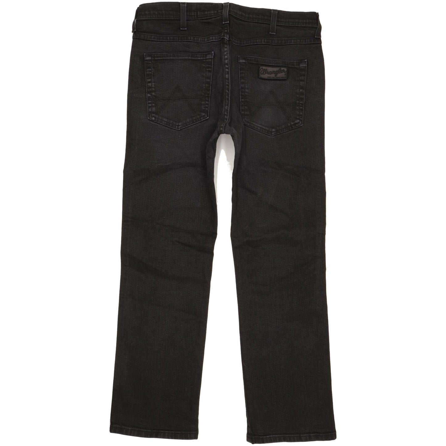 Wrangler Arizona Men Black Straight Regular Stretch Jeans W32 L29