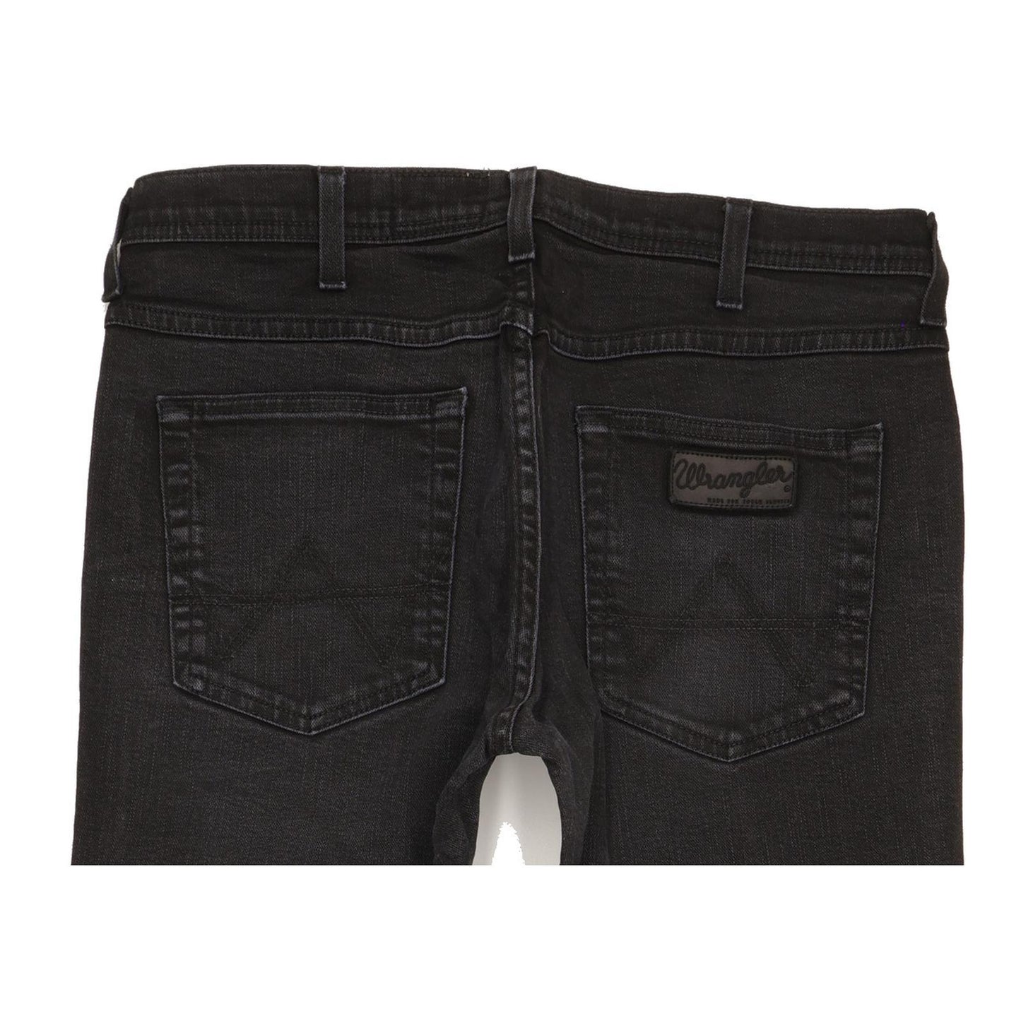 Wrangler Arizona Men Black Straight Regular Stretch Jeans W32 L29