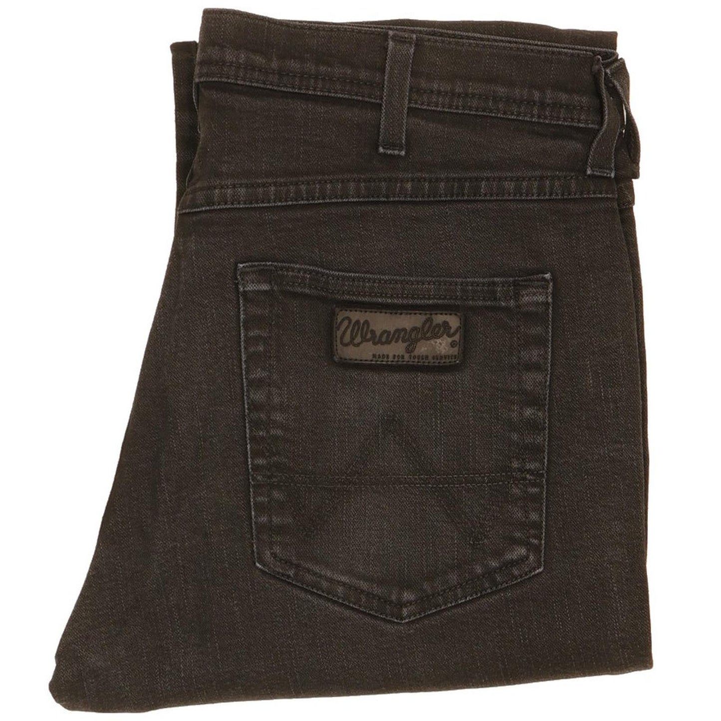 Wrangler Arizona Men Black Straight Regular Stretch Jeans W32 L29
