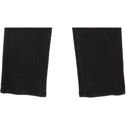 Wrangler Durable Quality Men Black Straight Regular Stretch Jeans W33 L33