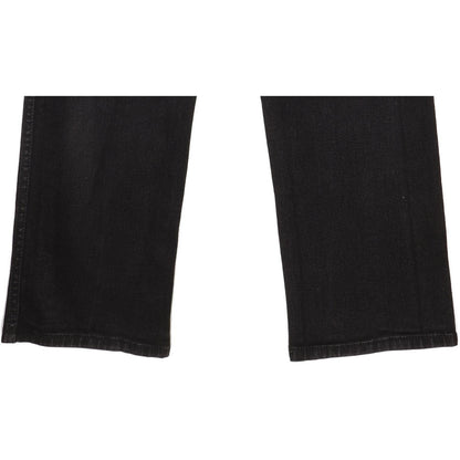 Wrangler Durable Quality Men Black Straight Regular Stretch Jeans W33 L33