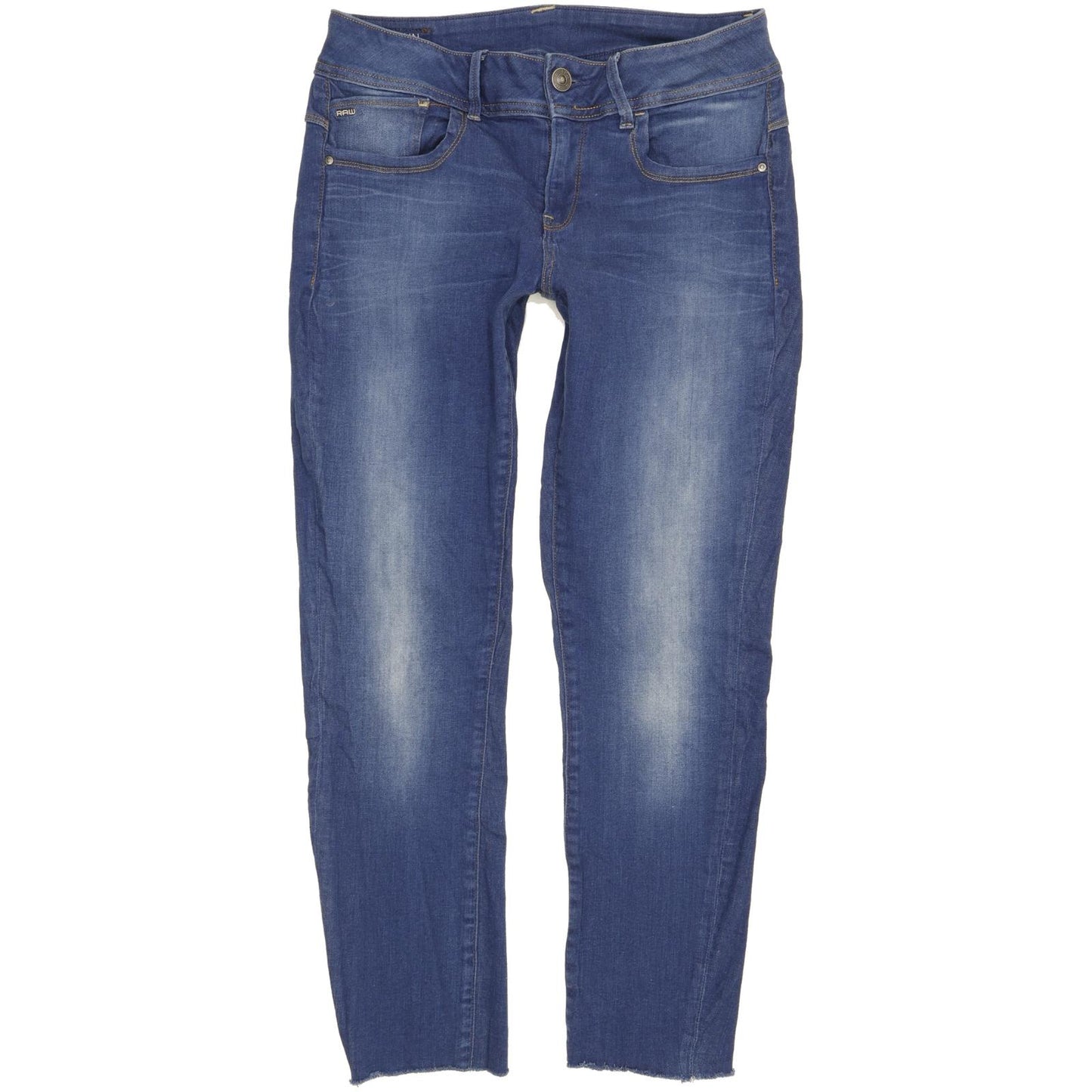 G-Star Lynn Mid Women Blue Skinny Slim Stretch Jeans W31 L27
