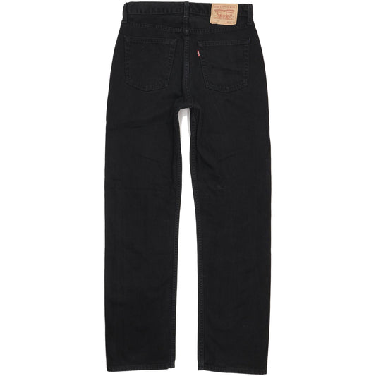Levi's 751 Men Black Straight Regular Jeans W32 L34