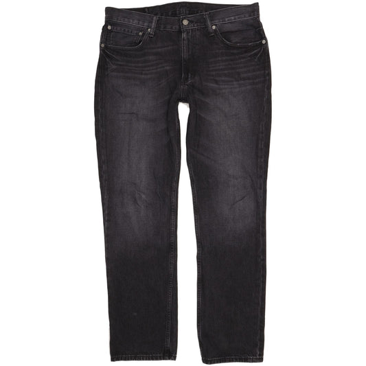 Levi's 511 Men Black Straight Regular Jeans W36 L32