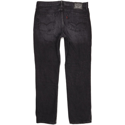 Levi's 511 Men Black Straight Regular Jeans W36 L32
