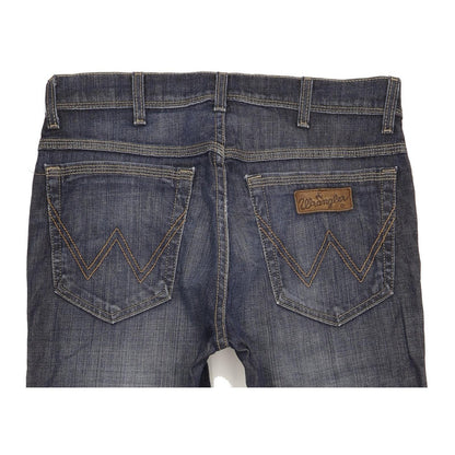 Wrangler Texas Men Blue Straight Regular Stretch Jeans W32 L32