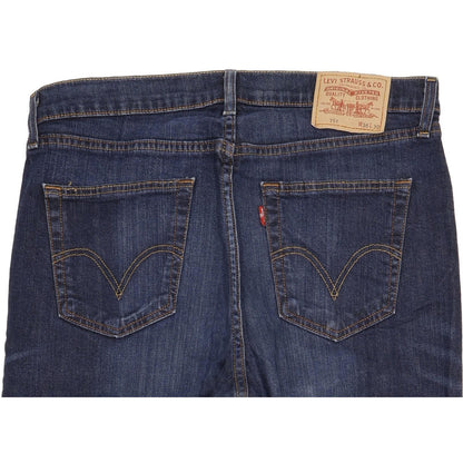 Levi's 751 Men Blue Straight Regular Stretch Jeans W36 L29
