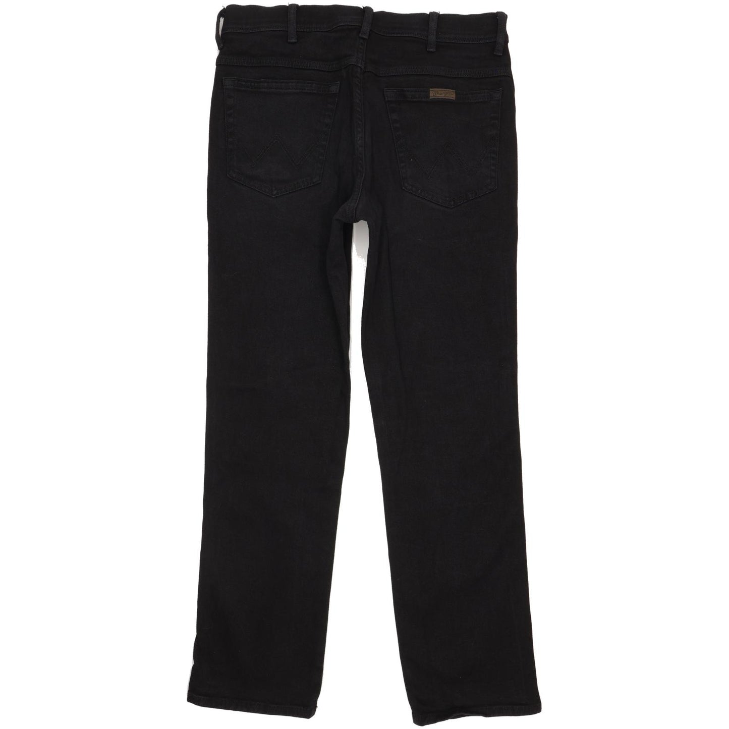 Wrangler Men Black Straight Regular Jeans W34 L31
