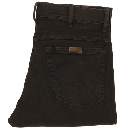 Wrangler Men Black Straight Regular Jeans W34 L31