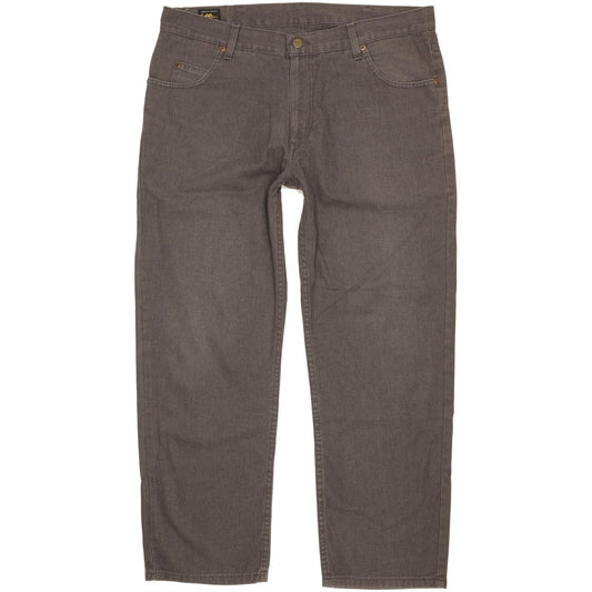 Lee Brooklyn Men Grey Straight Regular Jeans W38 L29