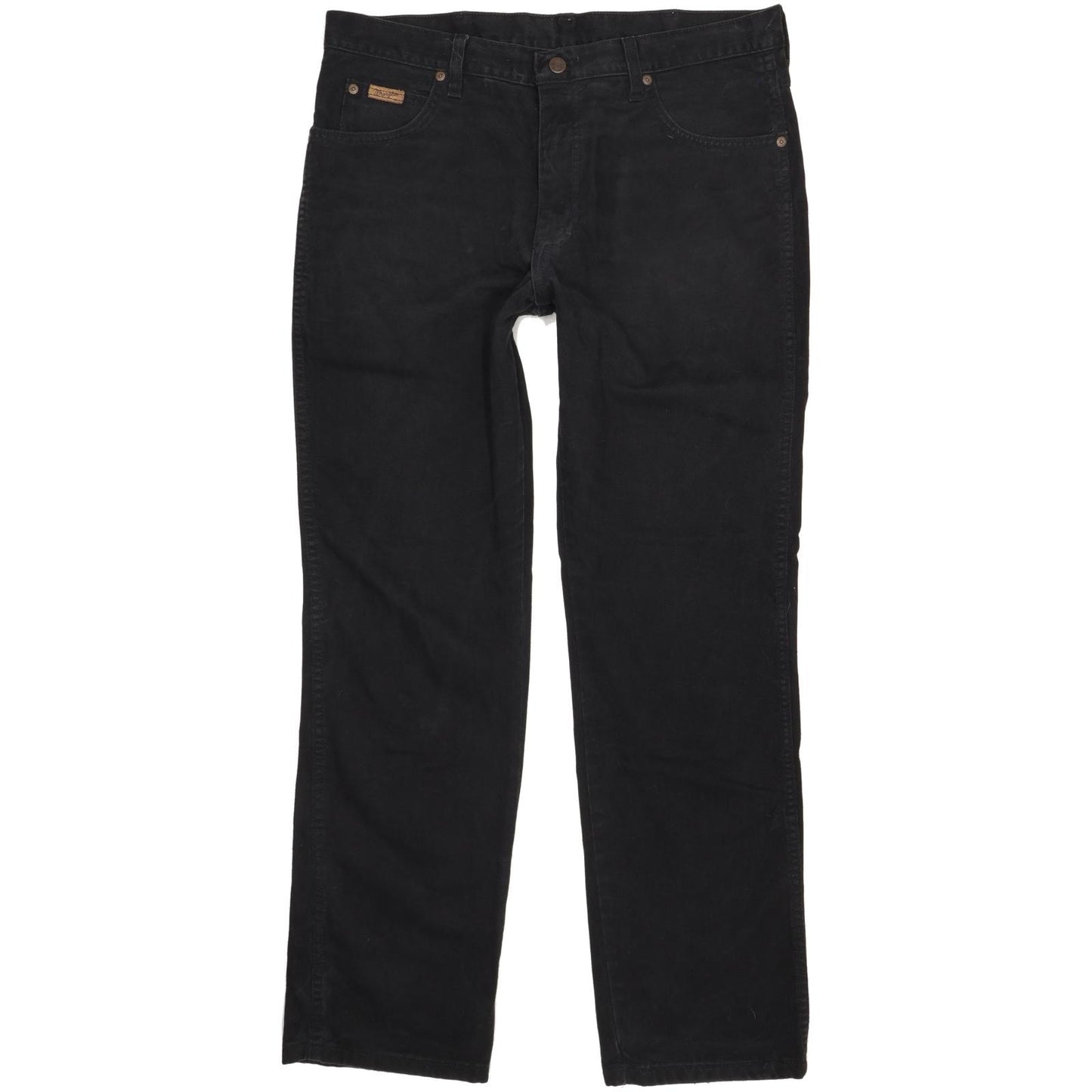 Wrangler Texas Men Black Straight Regular Jeans W36 L32