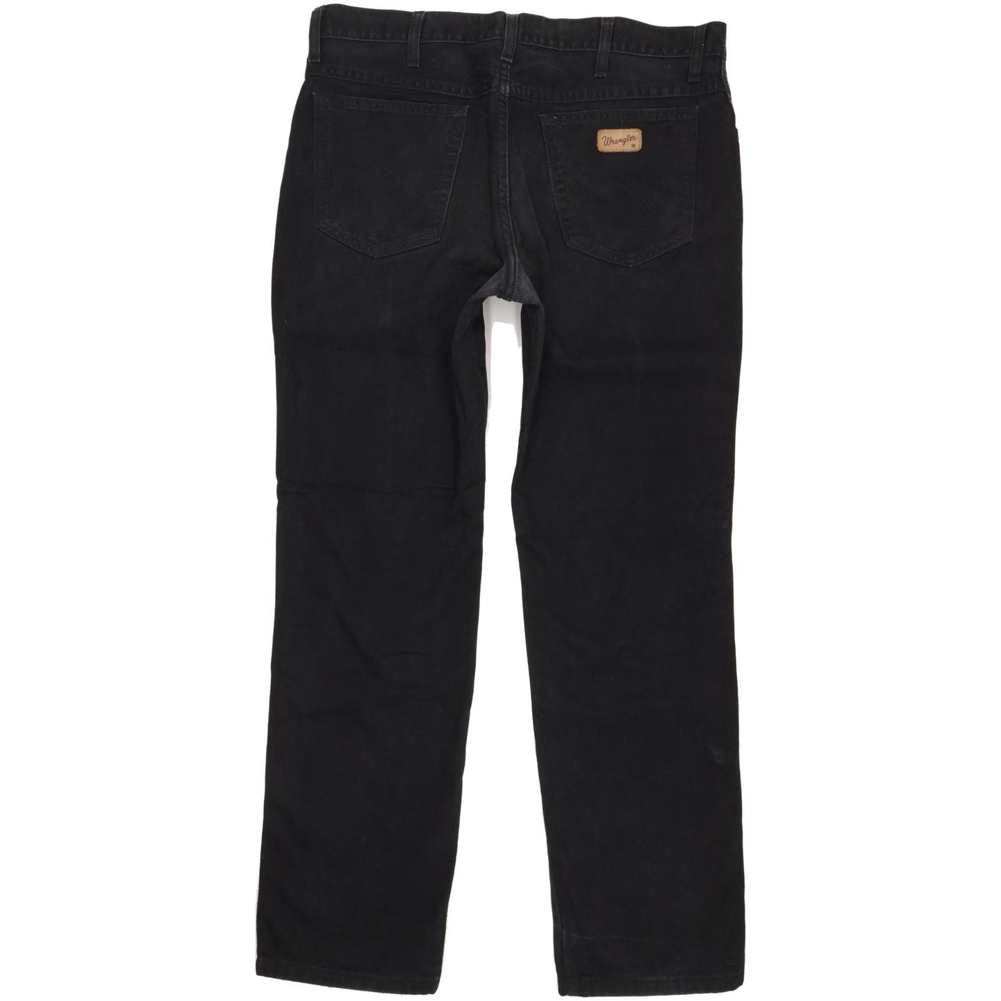 Wrangler Texas Men Black Straight Regular Jeans W36 L32