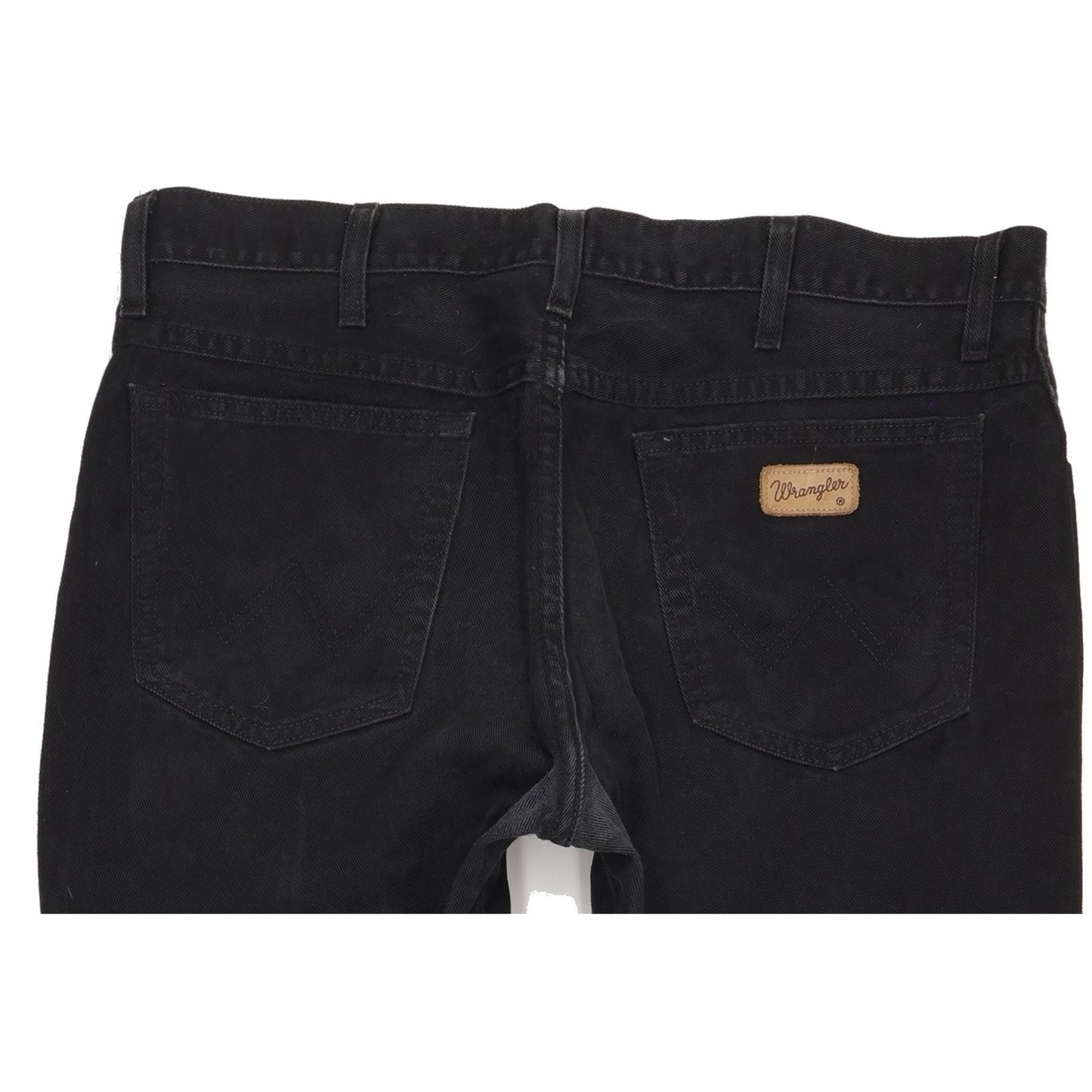 Wrangler Texas Men Black Straight Regular Jeans W36 L32