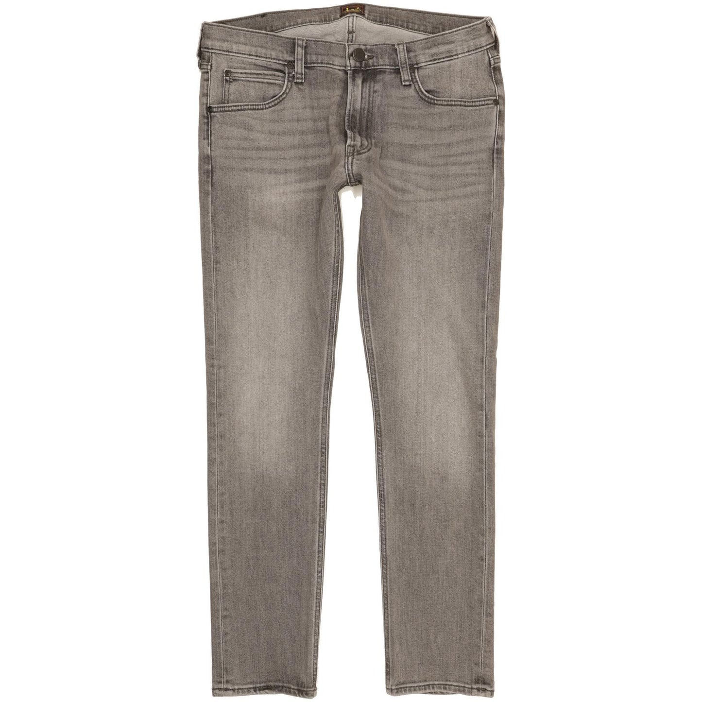 Lee Luke Men Grey Skinny Slim Stretch Jeans W32 L30
