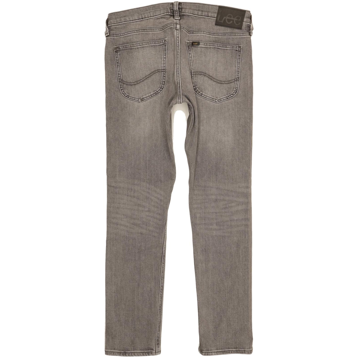 Lee Luke Men Grey Skinny Slim Stretch Jeans W32 L30