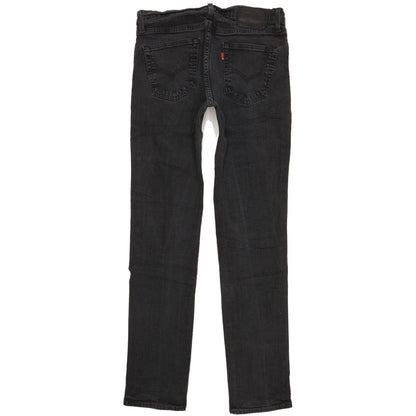 Levi's 511 Men Black Straight Slim Stretch Jeans W33 L33