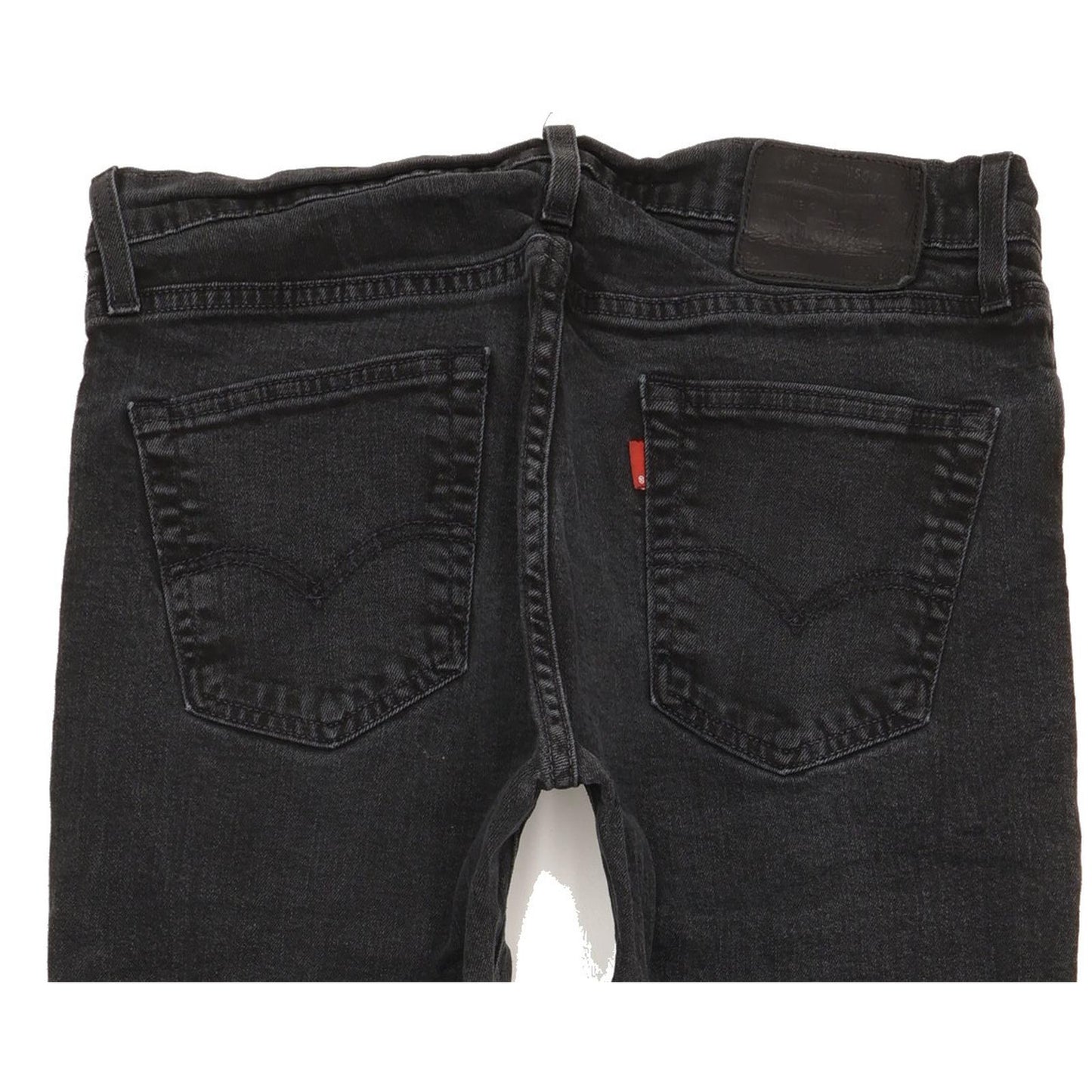 Levi's 511 Men Black Straight Slim Stretch Jeans W33 L33