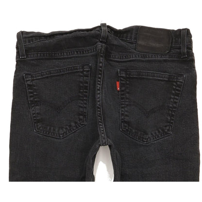 Levi's 511 Men Black Straight Slim Stretch Jeans W33 L33