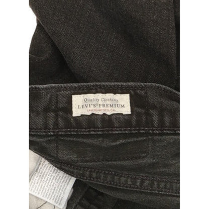 Levi's 511 Men Black Straight Slim Stretch Jeans W33 L33