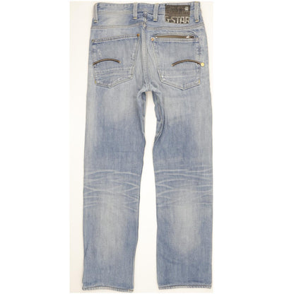 G-Star Attacc Men Blue Straight Regular Jeans W30 L30