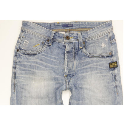 G-Star Attacc Men Blue Straight Regular Jeans W30 L30