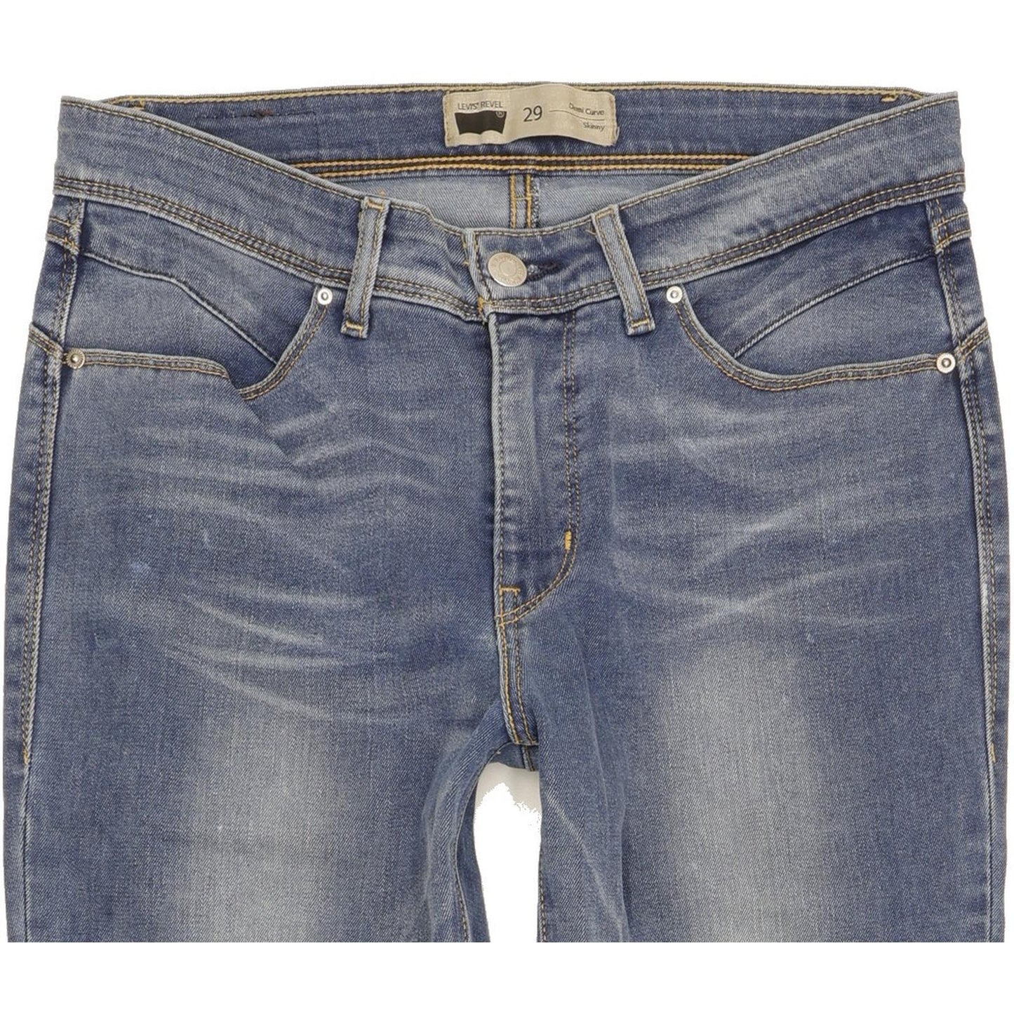 Levi's Revel Demi Curve Women Blue Skinny Slim Stretch Jeans W29 L30