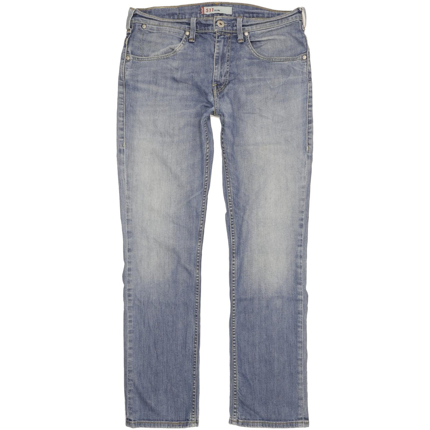 Levi's 511 Men Blue Straight Slim Stretch Jeans W32 L31