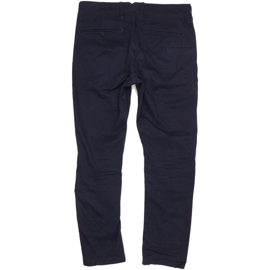 G-Star Vetar Men Navy Straight Regular Chino Stretch Jeans W34 L32