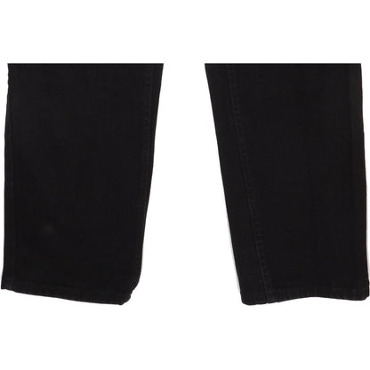 Lee Men Black Straight Regular Jeans W36 L34