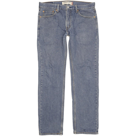 Levi's 505 Men Blue Straight Regular Jeans W32 L32