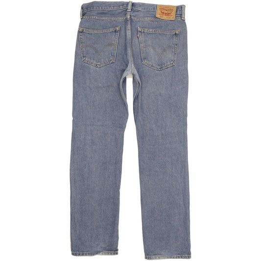 Levi's 505 Men Blue Straight Regular Jeans W32 L32