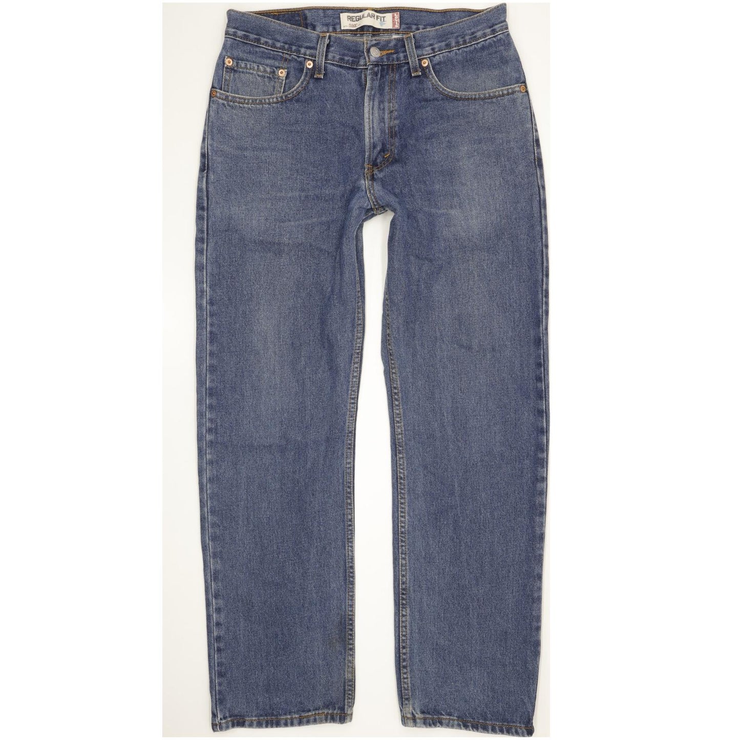 Levi's 505 Men Blue Straight Regular Jeans W32 L31