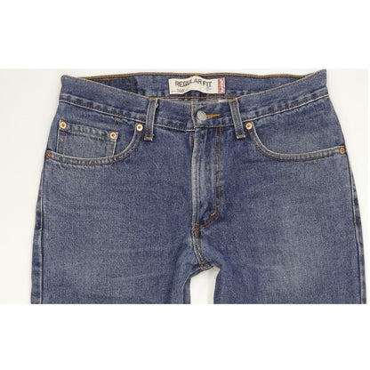 Levi's 505 Men Blue Straight Regular Jeans W32 L31