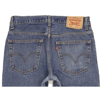 Levi's 505 Men Blue Straight Regular Jeans W32 L31