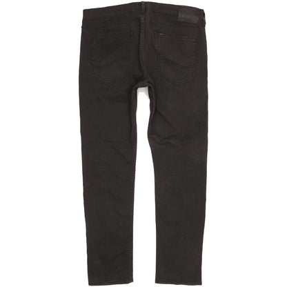 Lee Men Black Skinny Slim Stretch Jeans W34 L30