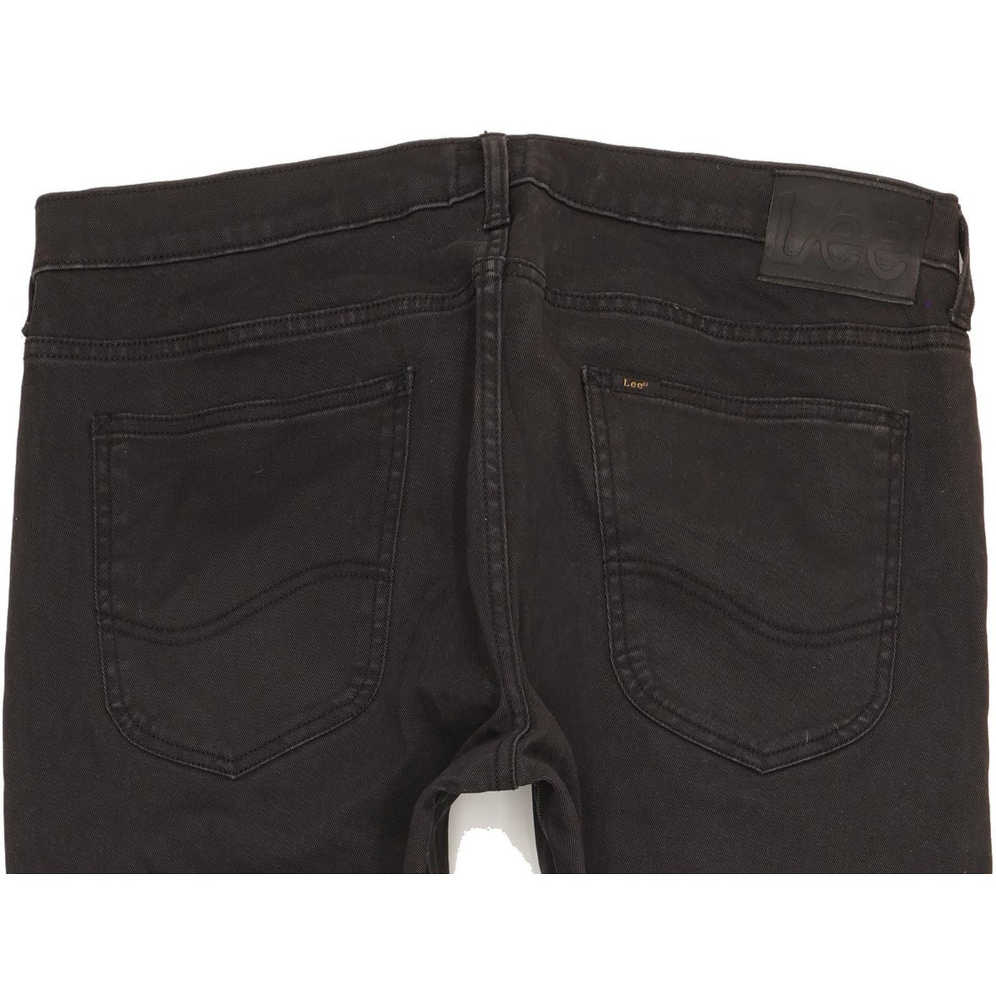 Lee Men Black Skinny Slim Stretch Jeans W34 L30