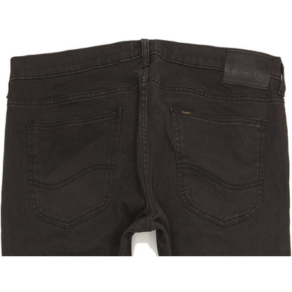 Lee Men Black Skinny Slim Stretch Jeans W34 L30