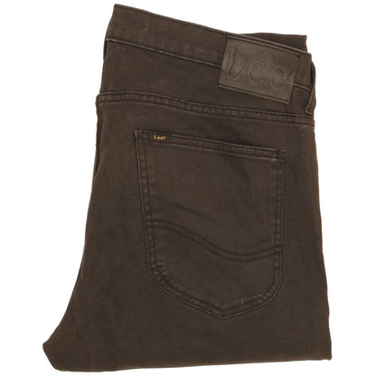 Lee Men Black Skinny Slim Stretch Jeans W34 L30
