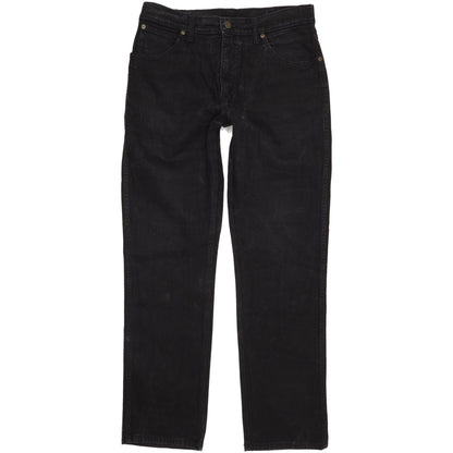 Wrangler Men Blue Straight Regular Stretch Jeans W34 L32