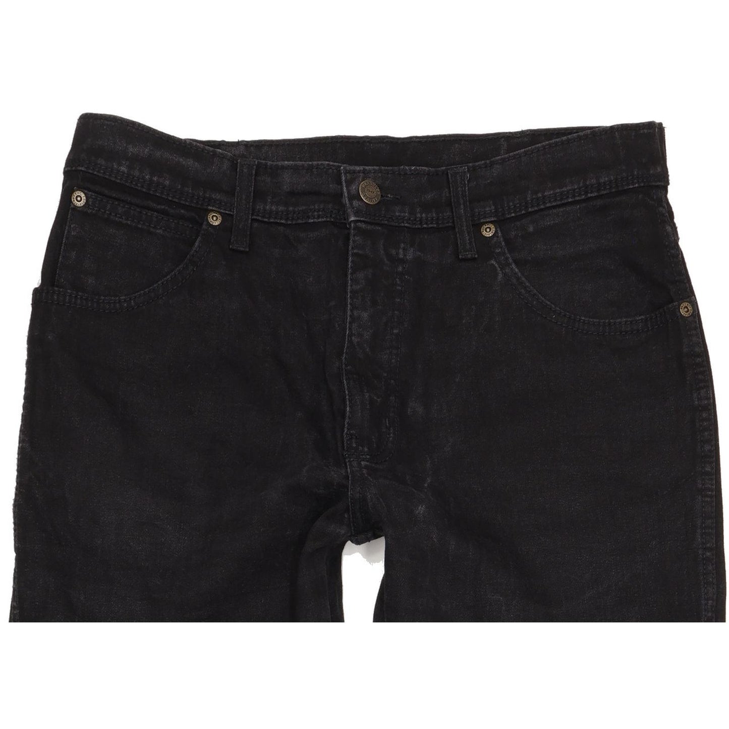 Wrangler Men Blue Straight Regular Stretch Jeans W34 L32