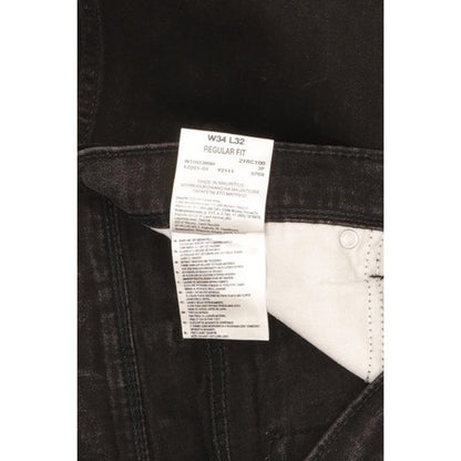 Wrangler Men Blue Straight Regular Stretch Jeans W34 L32