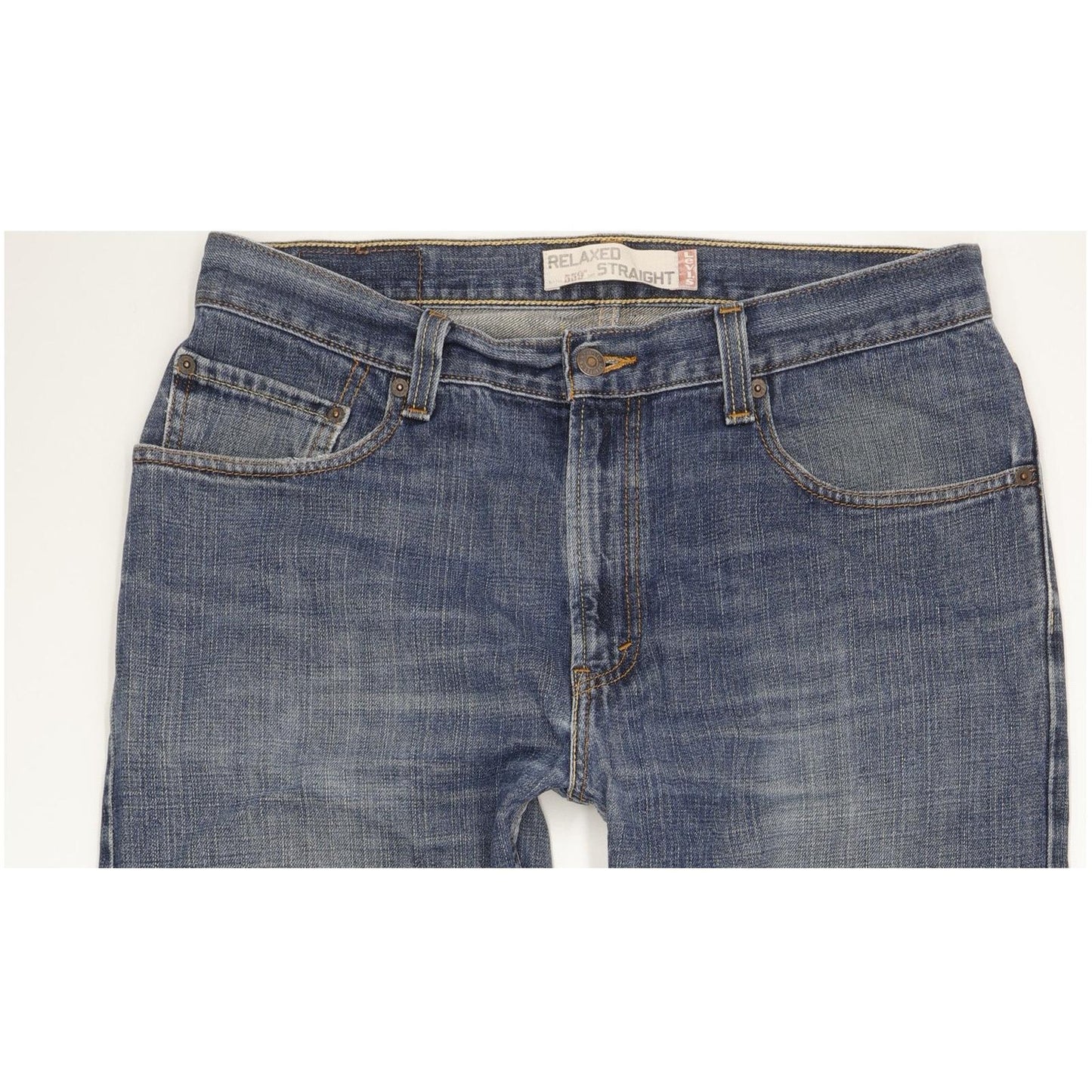 Levi's 559 Men Blue Straight Relaxed Jeans W34 L31