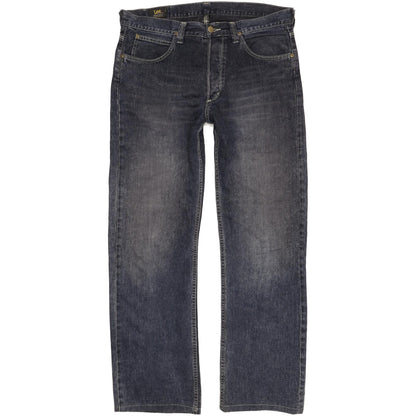 Lee Nash Men Blue Straight Regular Jeans W34 L32