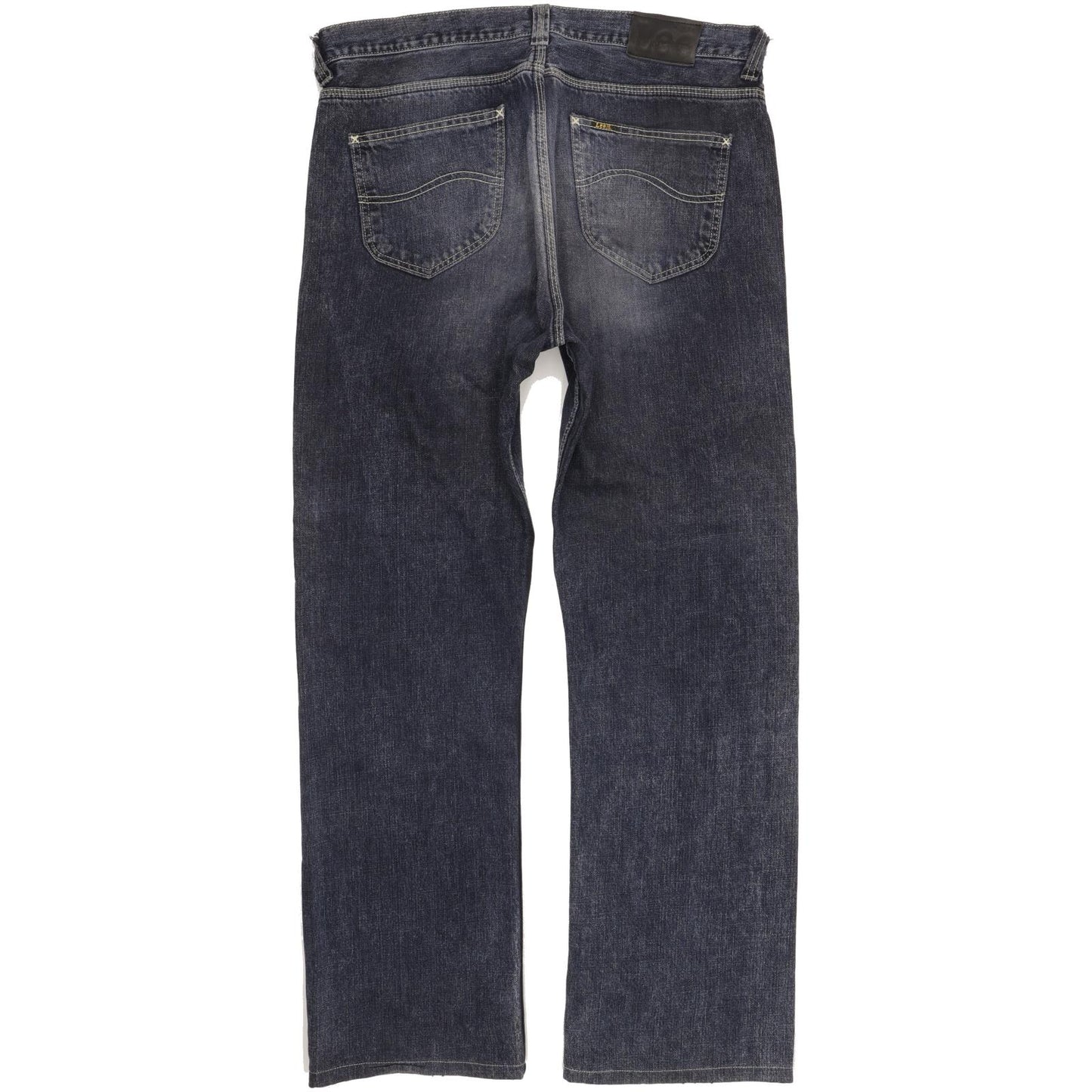 Lee Nash Men Blue Straight Regular Jeans W34 L32